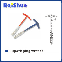 T Type Spark Plug Socket Wrench with Spring